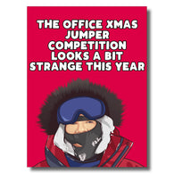 Office Christmas Jumper Card